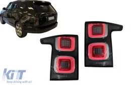image-51-Full LED Luci posteriori per Range Rover Vogue L405 2013-2017 Facelift Look Chiaro