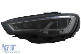 Full LED Phares pour Audi A3 8V Pre Facelift 13-16 Upgrade Halogène Dynamique LHD-image-6074899