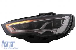 Full LED Phares pour Audi A3 8V Pre Facelift 13-16 Upgrade Halogène Dynamique LHD-image-6074901