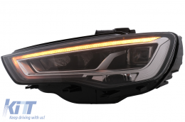 Full LED Phares pour Audi A3 8V Pre Facelift 13-16 Upgrade Halogène Dynamique LHD-image-6074902