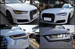 Full LED Phares pour Audi A6 4G C7 11-18 Facelift Matrix Look Dynamique Lumires-image-6052284