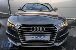 Full LED Phares pour Audi A6 4G C7 11-18 Facelift Matrix Look Lumières dynamiques-image-6075250