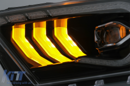 Full LED Phares pour Ford Mustang V 10-14 Dynamique Séquentiel Tournant Lumière-image-6089479