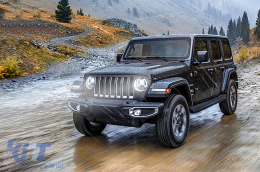 Full LED Phares pour Jeep Wrangler IV JL JLU 2018+ Barre lumineuse-image-6068760