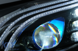 Full LED Phares pour Mercedes Classe C W205 S205 2014-2020 LHD W222 Look-image-6091831