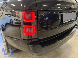 Full LED Rückleuchten für Range Rover Vogue L405 2013-2017 Facelift Look Klar-image-6127912