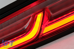 Full LED Rückleuchten Lichtleiste für Chevrolet Camaro MK6 (05.2015-2018) Rote dynamische Lichter-image-6078616