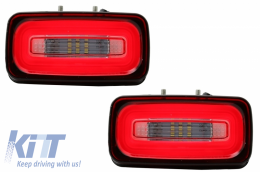 Full LED Rücklichter Light Bar Scheinwerfer für Mercedes G W463 89-15 Dynamic-image-6047420