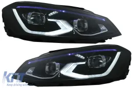 image-30-Full LED Reflektory dla VW Golf 7 12-17 upgrade do Golf 8 Design dynamiczny Startup