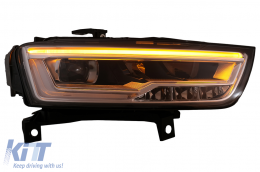Full LED Scheinwerfer für Audi Q3 8U Facelift 14-17 Umrüstung von Xenon auf LED-image-6102728