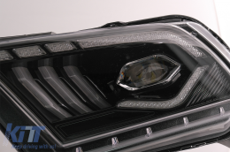 Full LED Scheinwerfer für Ford Mustang V 10-14 Dynamisch Sequentiell Drehen Hell-image-6089485