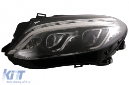 Full LED Scheinwerfer für Mercedes M-Klasse W166 2012-2015 nur mit Umbau auf GLE-image-6085660