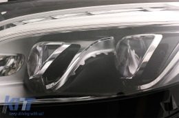 Full LED Scheinwerfer für Mercedes M-Klasse W166 2012-2015 nur mit Umbau auf GLE-image-6085663