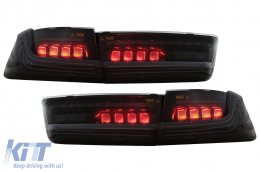 Full LED Taillights suitable for BMW 3 Series G20 Sedan (2018-2022) Black Laser Look