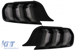 image-26-Full LED Taillights suitable for Ford Mustang VI S550 (2015-2019) Smoke with Dynamic Sequential Turning Lights