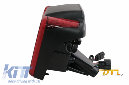 Full LED Taillights suitable for Jeep Wrangler IV JL/JLU (2018-up) RED with Dynamic StartUp and Sequential Turning Lights-image-6059519