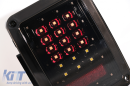 Full LED Taillights suitable for Jeep Wrangler JK (2007-2017) Smoke-image-5999587