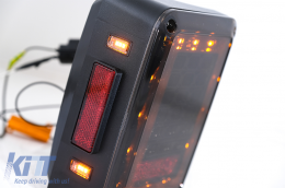 Full LED Taillights suitable for Jeep Wrangler JK (2007-2017) Smoke-image-5999595