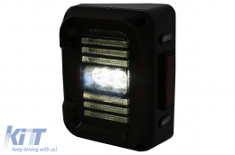 Full LED Taillights suitable for Jeep Wrangler JK (2007-2017) Smoke-image-6080640