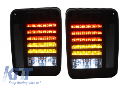 Full LED Taillights suitable for JEEP Wrangler Rubicon JK (2007-2017) - TLJEWJK