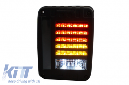 Full LED Taillights suitable for JEEP Wrangler Rubicon JK (2007-2017)-image-6022527