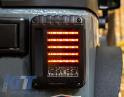 Full LED Taillights suitable for JEEP Wrangler Rubicon JK (2007-2017)-image-6022532