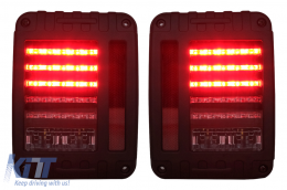 Full LED Taillights suitable for JEEP Wrangler Rubicon JK (2007-2017) - TLJEWJKC