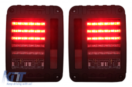 Full LED Taillights suitable for JEEP Wrangler Rubicon JK (2007-2017)