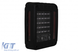 Full LED Taillights suitable for JEEP Wrangler Rubicon JK (2007-2017)-image-6104699