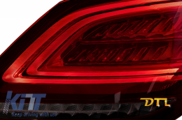 Full LED Taillights suitable for Mercedes C-Class W205 Limousine (2014-2018) Facelift Design-image-6053430
