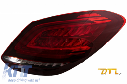 Full LED Taillights suitable for Mercedes C-Class W205 Limousine (2014-2018) Facelift Design-image-6053436