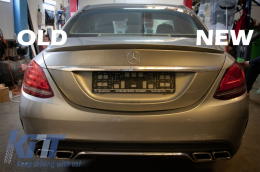 Full LED Taillights suitable for Mercedes C-Class W205 Limousine (2014-2018) Facelift Design-image-6053616
