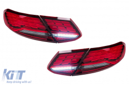Full LED Taillights suitable for Mercedes C-Class A205 Cabrio C205 Coupe (2016-2023) Dynamic Sequential Turning Light-image-6164836