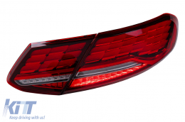 Full LED Taillights suitable for Mercedes C-Class A205 Cabrio C205 Coupe (2016-2023) Dynamic Sequential Turning Light-image-6164846