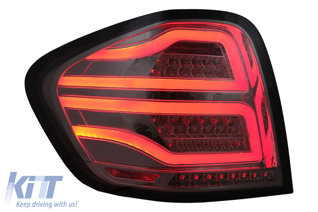 FULL LED Taillights suitable for Mercedes M-Class W164 (2005-2008) Smoke
