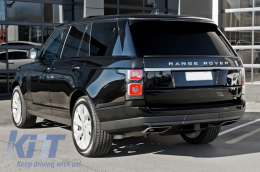 Full LED Taillights suitable for Range Rover Vogue L405 (2013-2017) Facelift Design Smoke-image-6047686