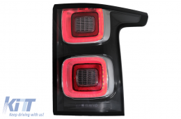 Full LED Taillights suitable for Range Rover Vogue L405 (2013-2017) Facelift Design Clear-image-6082331