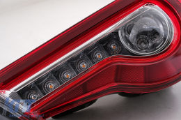 Full LED Taillights suitable for Toyota 86 (2012-2019) Subaru BRZ (2012-2018) Scion FR-S (2013-2016) with Sequential Dynamic Turning Lights-image-6068810