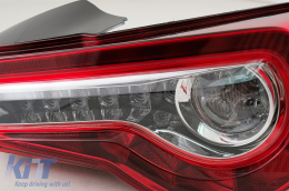 Full LED Taillights suitable for Toyota 86 (2012-2019) Subaru BRZ (2012-2018) Scion FR-S (2013-2016) with Sequential Dynamic Turning Lights-image-6068811
