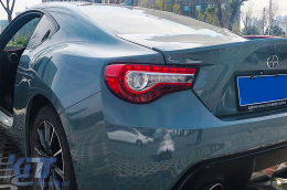 Full LED Taillights suitable for Toyota 86 (2012-2019) Subaru BRZ (2012-2018) Scion FR-S (2013-2016) with Sequential Dynamic Turning Lights-image-6068814