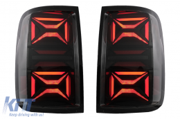 Full LED Taillights suitable for VW Amarok (2010-2020) Dynamic Sequential Turning Light Smoke - TLVWAMK