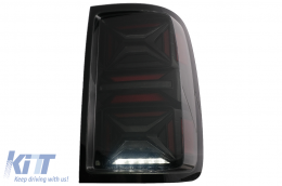 Full LED Taillights suitable for VW Amarok (2010-2020) Dynamic Sequential Turning Light Smoke-image-6089549