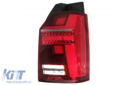Full LED Taillights suitable for VW Transporter T6 (2015-2020) Dynamic Sequential Turning Light-image-6085713
