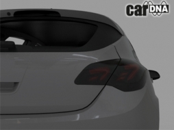 Full LED Задни светлини подходящи за Opel Astra J (2009-2015) 5 врати Хечбек Черен дим-image-64548