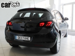 Full LED Задни светлини подходящи за Opel Astra J (2009-2015) 5 врати Хечбек Черен дим-image-64550