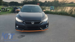 Фарове Full LED , подходящи за Honda Civic Mk10 (FC/FK) (2016-Up) седан и Хечбек с последователни Динамичен Въртящи се светлини-image-6071828