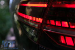 Full LED Задни светлини , подходящи за VW Golf 7 & 7.5 VII (2012-2019) Facelift Retrofit G7.5 Look Динамичен Sequential Въртящи се светлини Dark Черешово черно-image-6094526