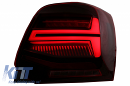 Задни светлини Full LED подходящи за VW Polo 6R 6C 61 (2011-2017) Последователни Динамичен Въртящи се светлини Vento Look-image-6043060