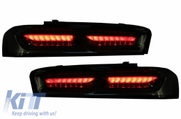 Full LED Задни светлини , подходящи за Chevrolet Camaro (2015-2017) Последователни Динамичен Въртящи се светлини дим-image-6043157