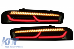 Full LED Задни светлини , подходящи за Chevrolet Camaro (2015-2017) Последователни Динамичен Въртящи се светлини дим-image-6043159